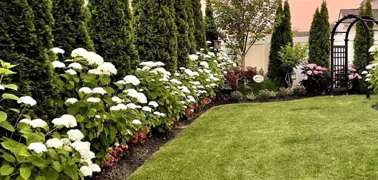 Wide shot of the @GoodPathGarden