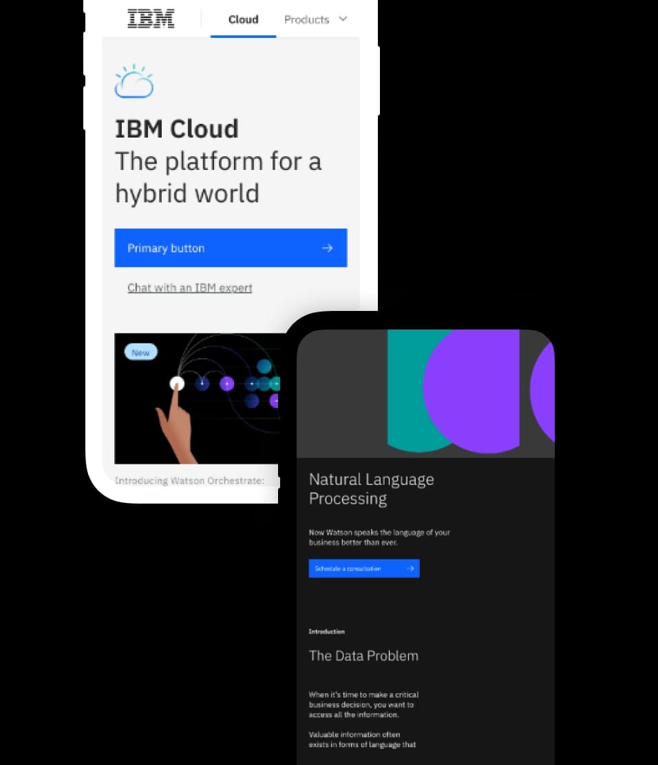 Thumbnail Image for IBM.com experience